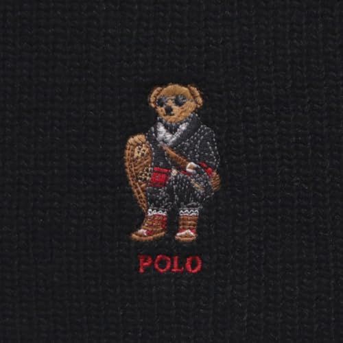  POLO RALPH LAUREN ポロラルフローレン PC 1455 MUFFLER マフラー ポロベア ウール ユニセックス ストール クマ 刺繍 ギフト 並行輸入品 po ed 40 eebb その他 キッチン 食器