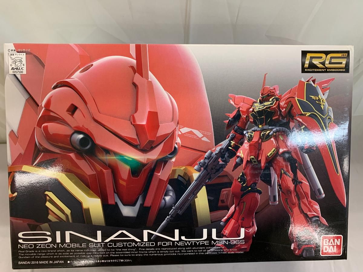 未開封】RG 機動戦士ガンダムUC MSN-06S シナンジュ 1/144スケール