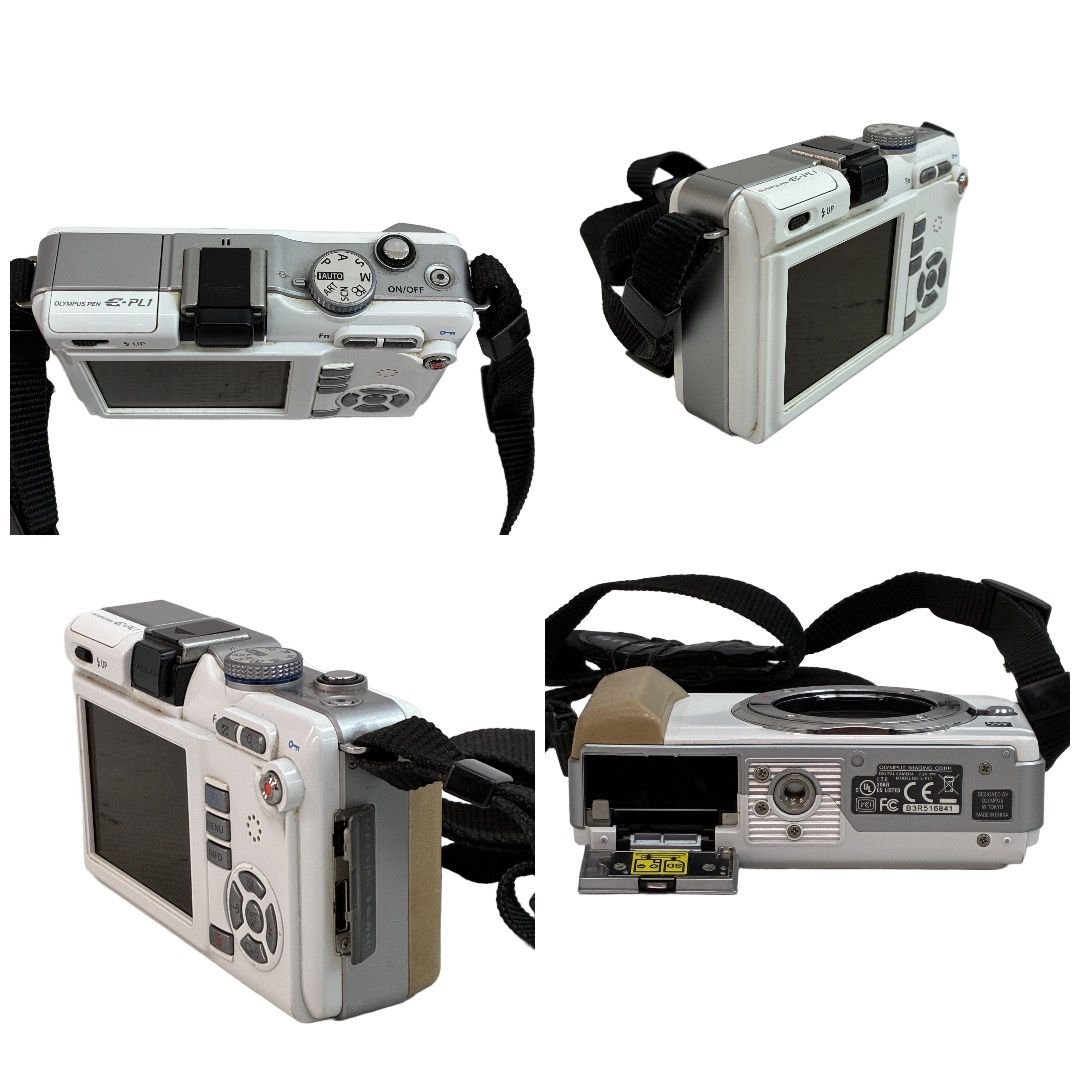 OLYMPUS E-PL1 14-42mm 40-150mm ダブルズームキット OLYMPUS SUR-3746