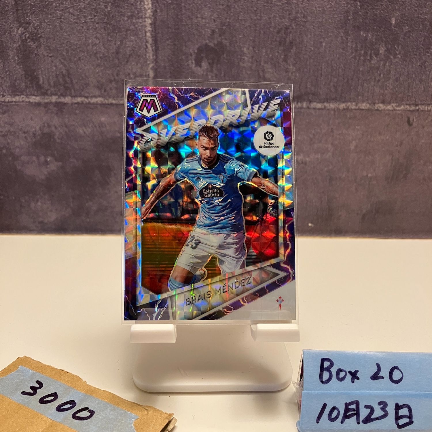 2021-22 PANINI Brais Mendez RC Celta Mosaic Overdrive カード