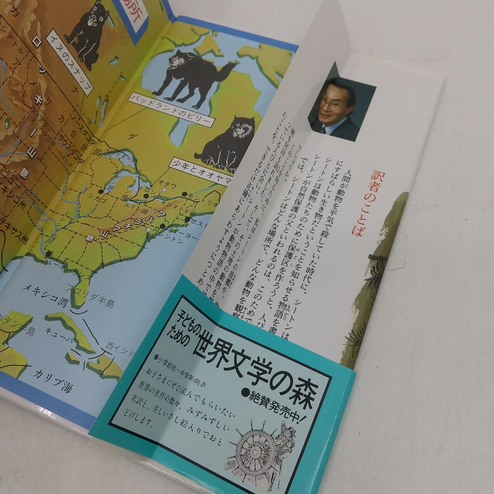 全巻セット】シートン動物記 全9巻セット 8巻＋別巻 全巻帯あり 集英社 
