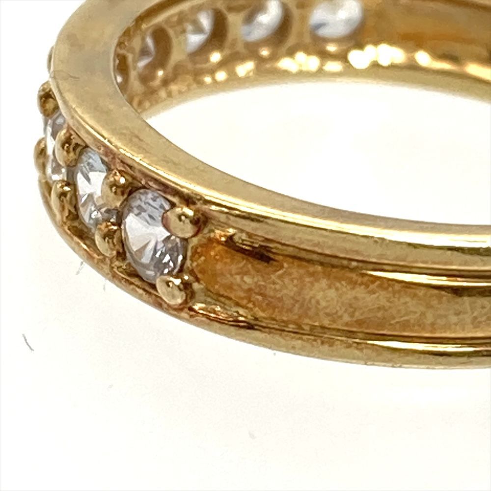 スタージュエリー STAR JEWELRY ハーフ エタニティ リング 指輪 約6号