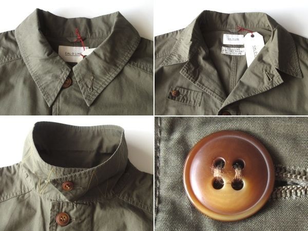 新品タグ付 CAL O LINE キャルオーライン 2022AW FIELD HUNTING JACKET