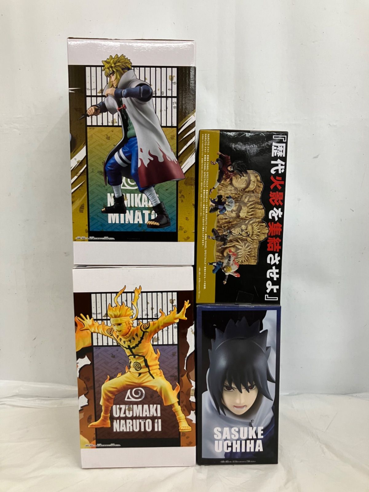 未開封 NARUTO ナルト疾風伝 波風ミナト うずまきナルト うちはサスケ