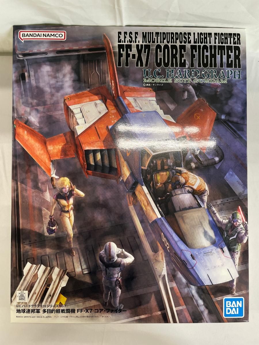未開封】1/35 地球連邦軍 多目的軽戦闘機 FF-X7 コア・ファイター 機動