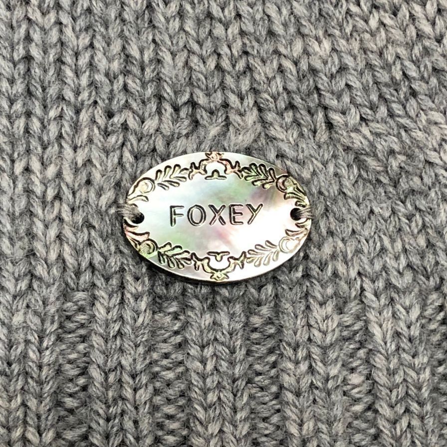 フォクシー ニット トップス グレー サイズ38 FOXEY【AFB36】 - メルカリ