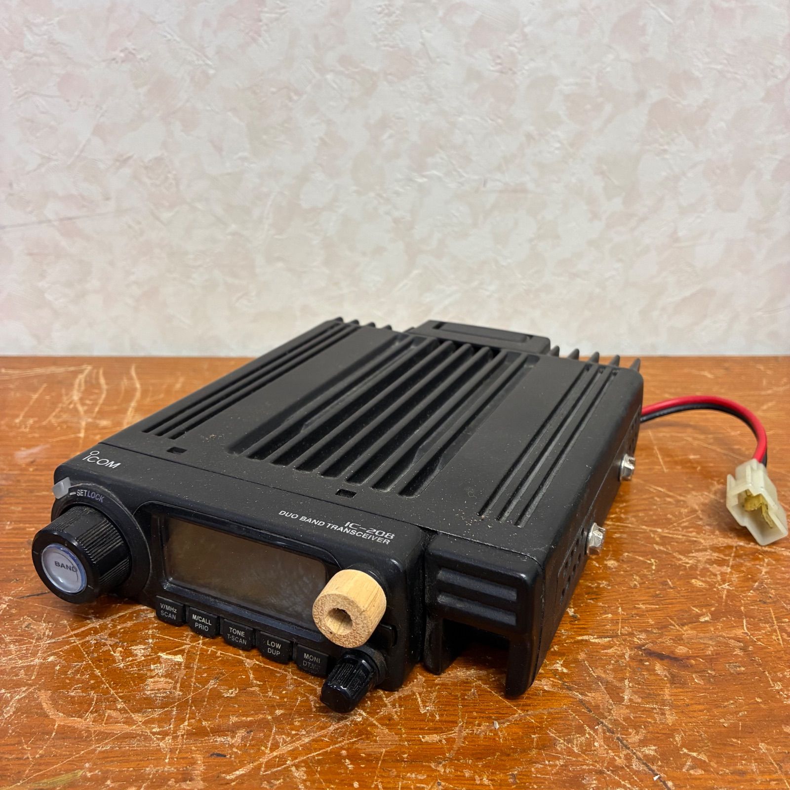 ジャンク品】ICOM IC-208 144/430MHzデュオバンド FMトランシーバー