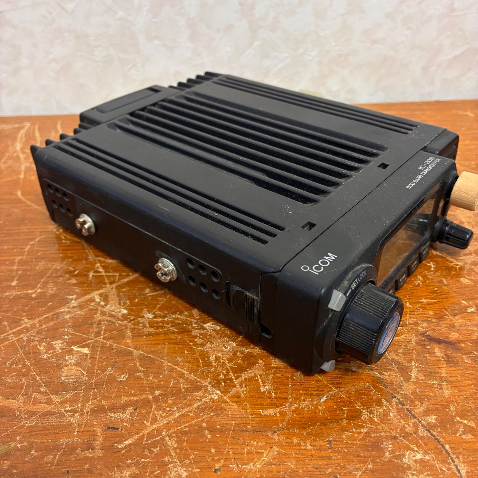ジャンク品】ICOM IC-208 144/430MHzデュオバンド FMトランシーバー