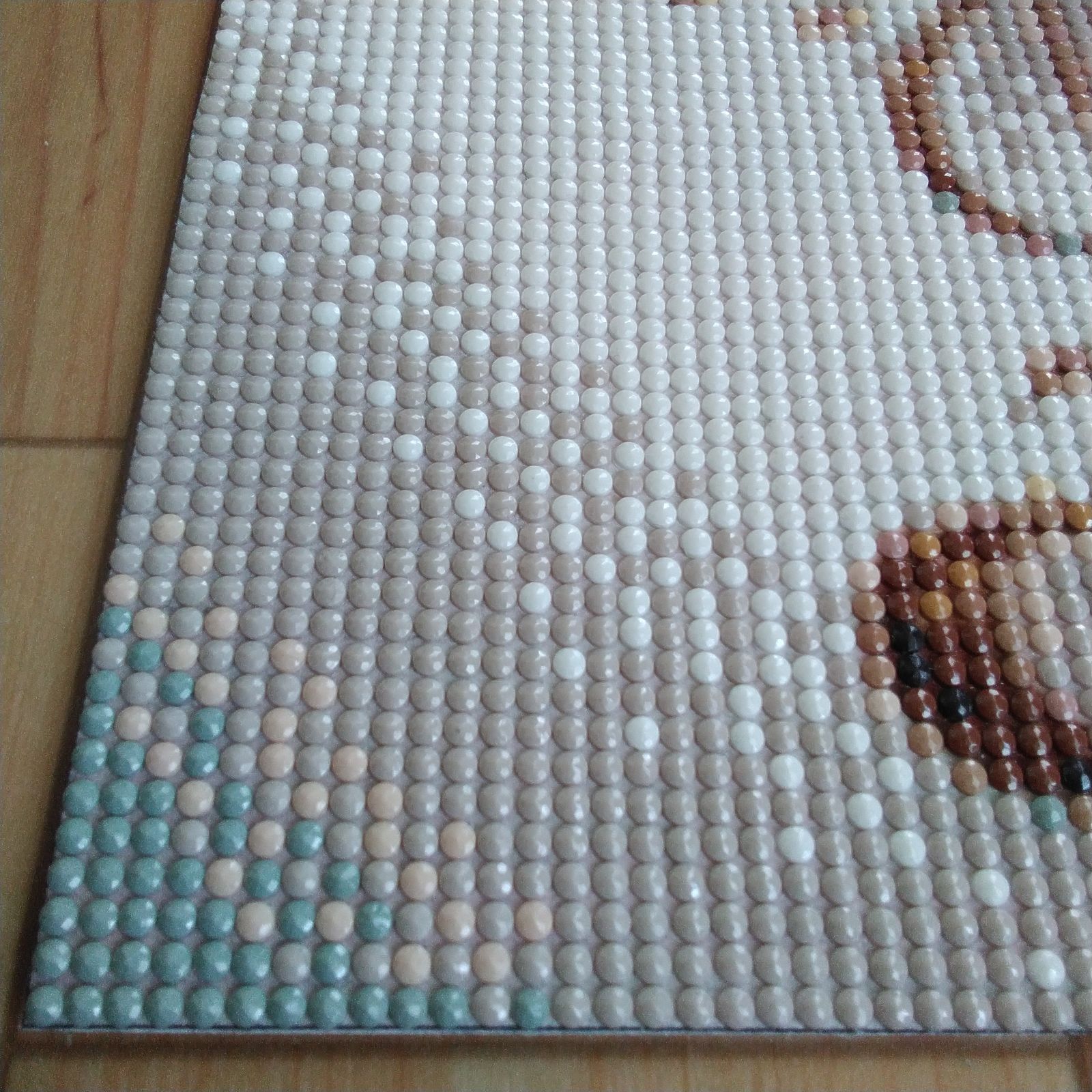 限定1】ダイヤモンドアート完成品／40×40㎝／No.L-46 - メルカリ