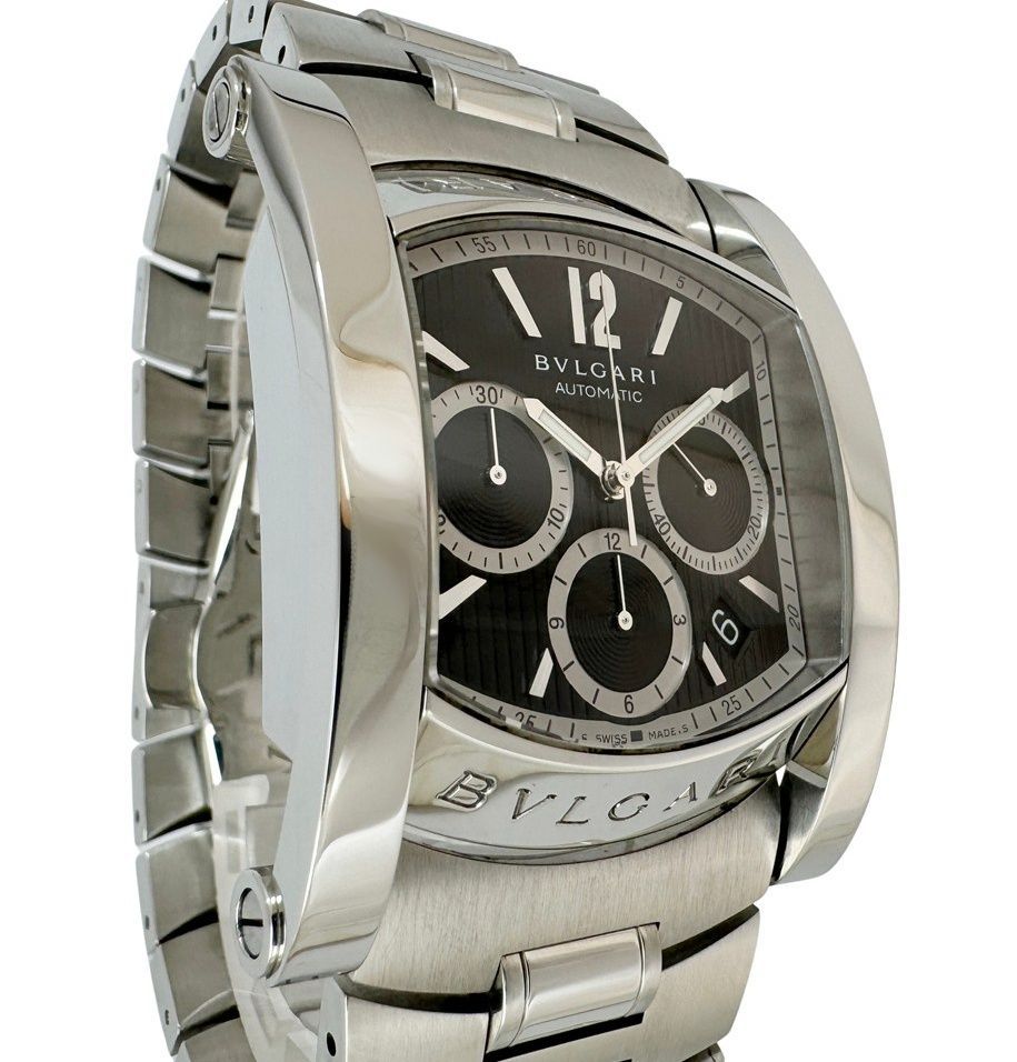 自動巻き ブラック文字盤