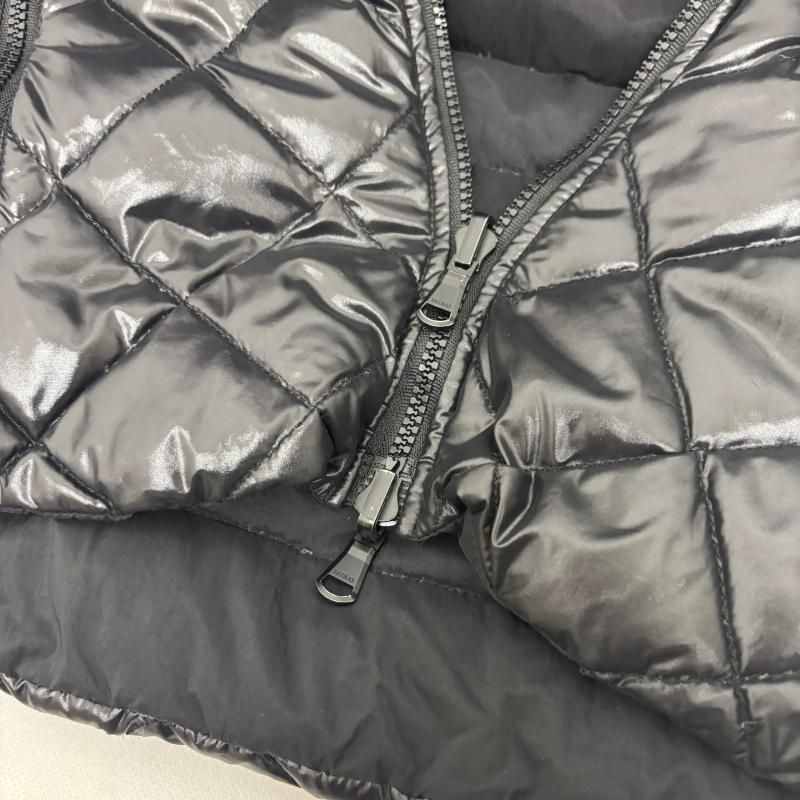 タトラス オルシエラ ダウンベスト 3way ダブルジップ 黒 リバーシブル