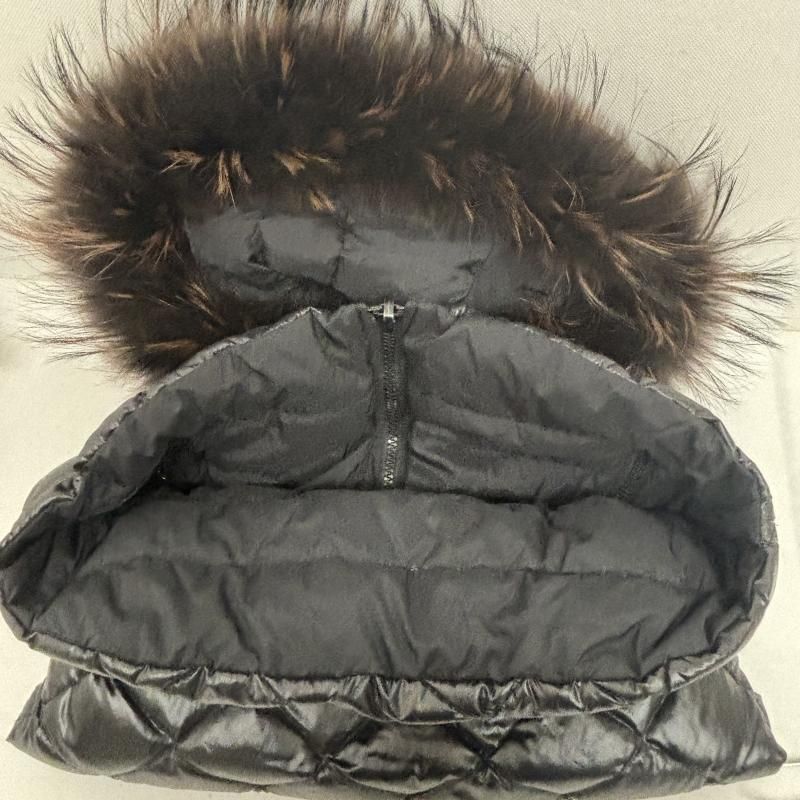 タトラス オルシエラ ダウンベスト 3way ダブルジップ 黒 リバーシブル