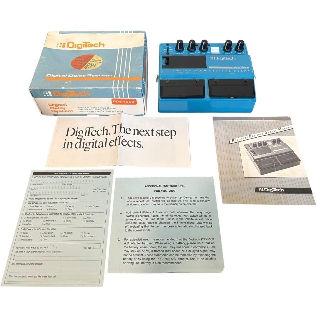 ☆付属品完備☆ DigiTech PDS1002 デジテック デジタルディレイ - メルカリ
