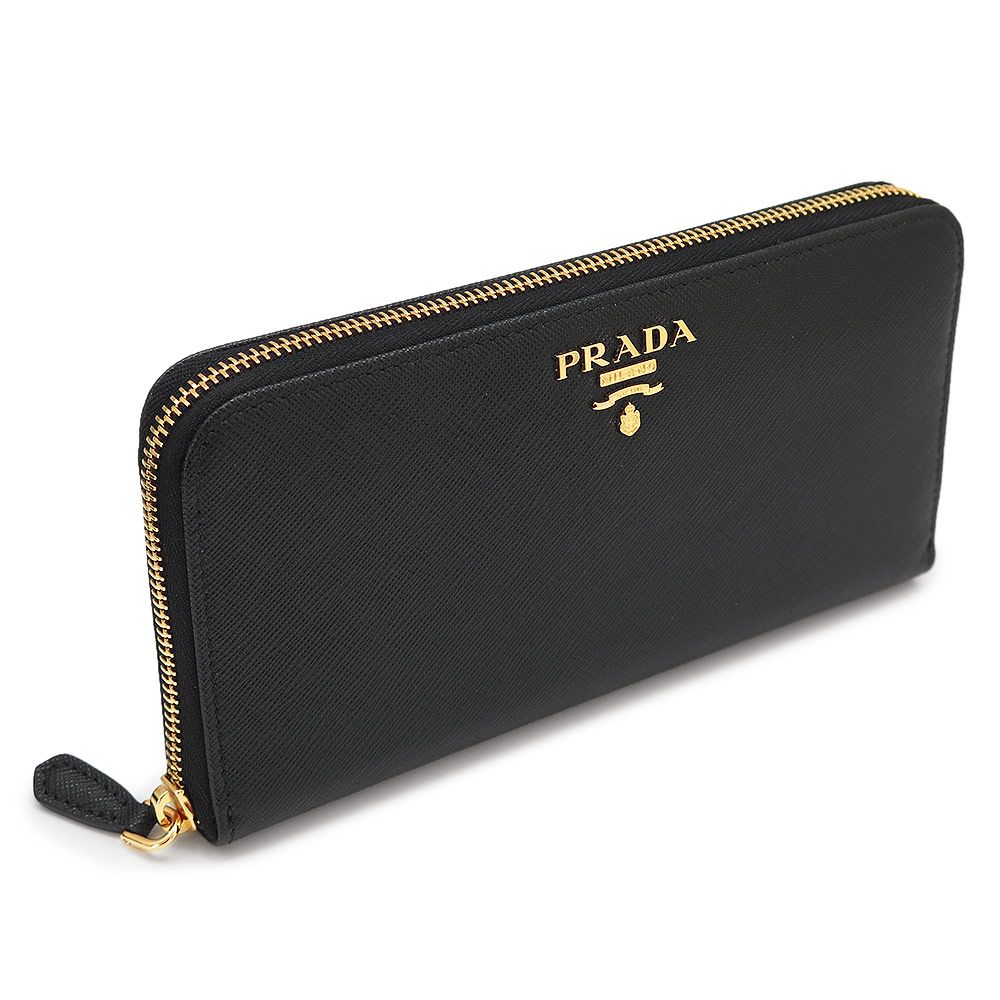 プラダ 長財布 サフィアーノ レザー ジップアラウンド 1ML506 QWA