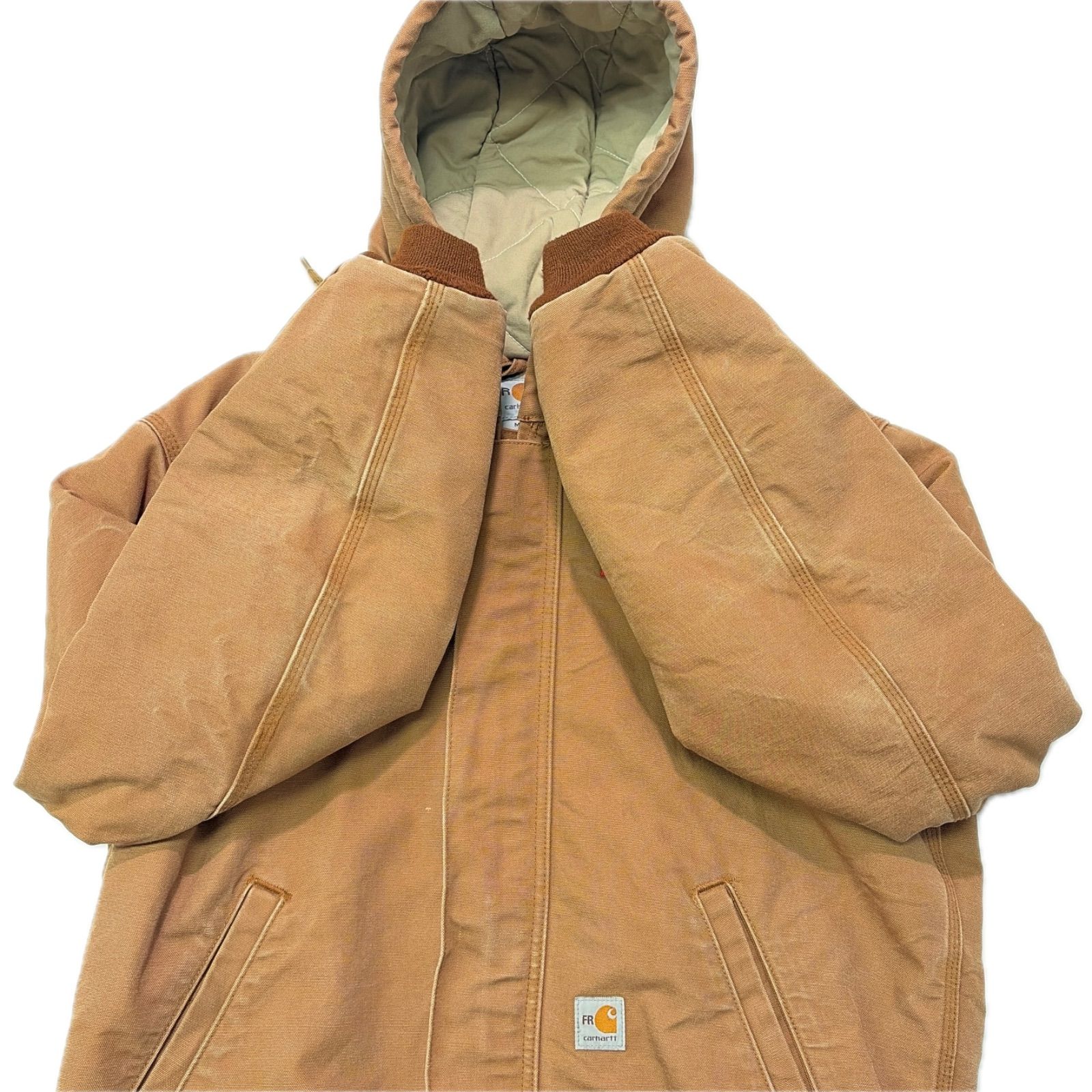CARHARTT カーハート FR アクティブ ジャケット ワーク M ブラウン 