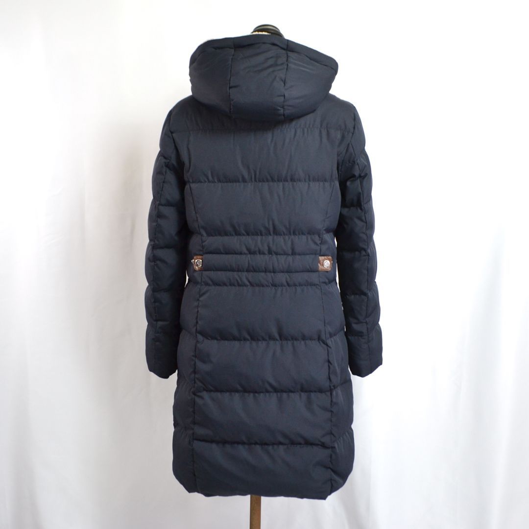 極美品】Ralph Laurenラルフローレン フーデッドロングダウンコート S