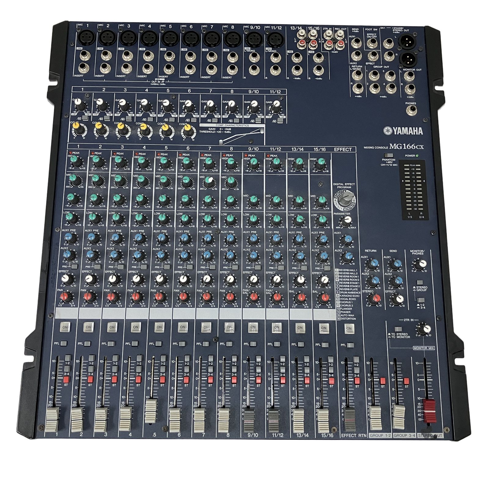 YAMAHA MG166cx アナログミキサー 16ch ヤマハ ミキシングコンソール