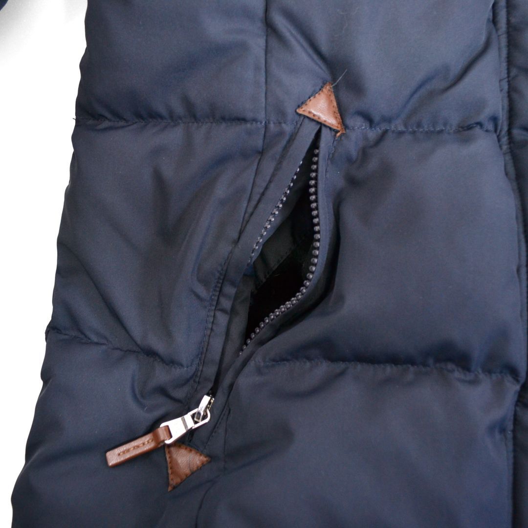 極美品】Ralph Laurenラルフローレン フーデッドロングダウンコート S 