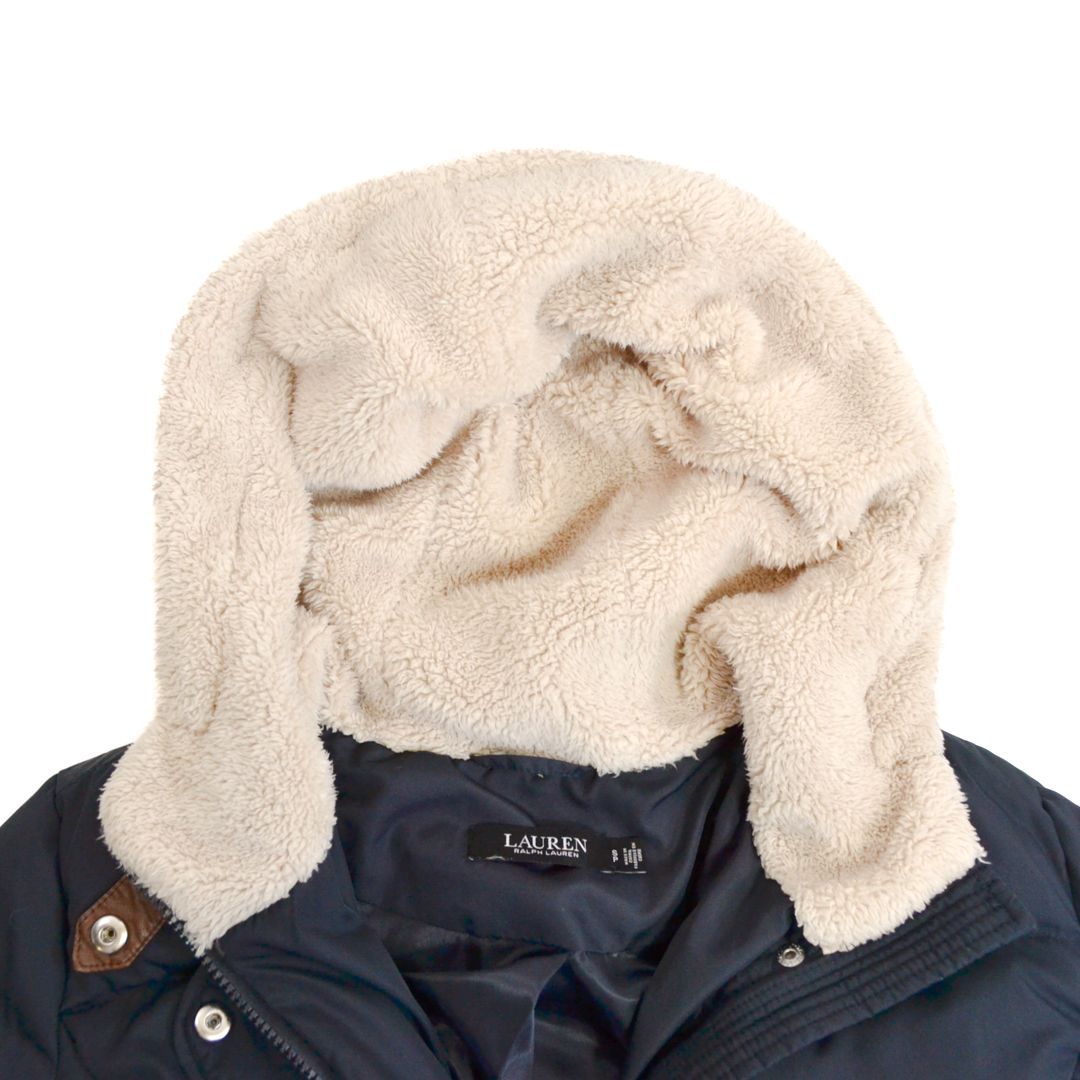 極美品】Ralph Laurenラルフローレン フーデッドロングダウンコート S 極美品】Ralph Laurenラルフローレン フーデッドロングダウンコート S