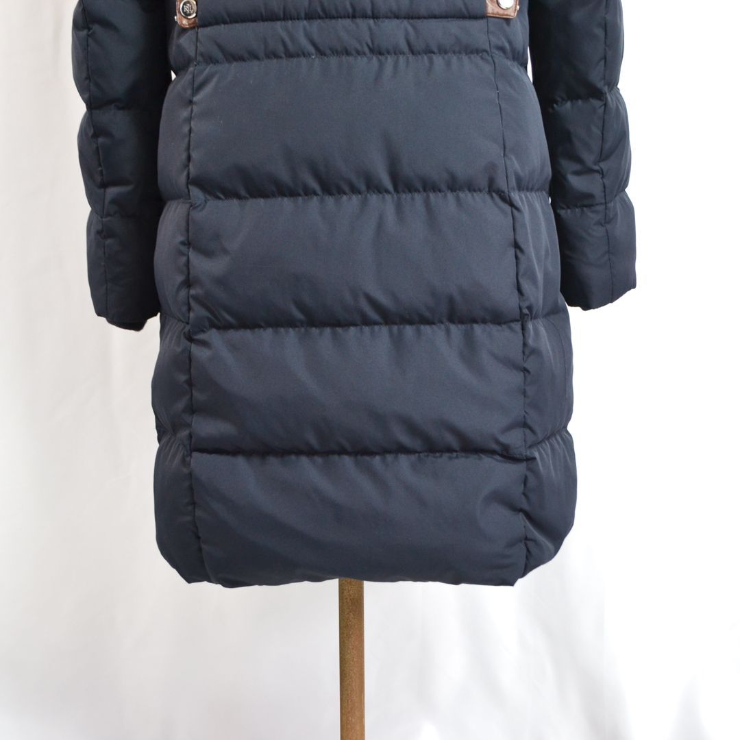 極美品】Ralph Laurenラルフローレン フーデッドロングダウンコート S 