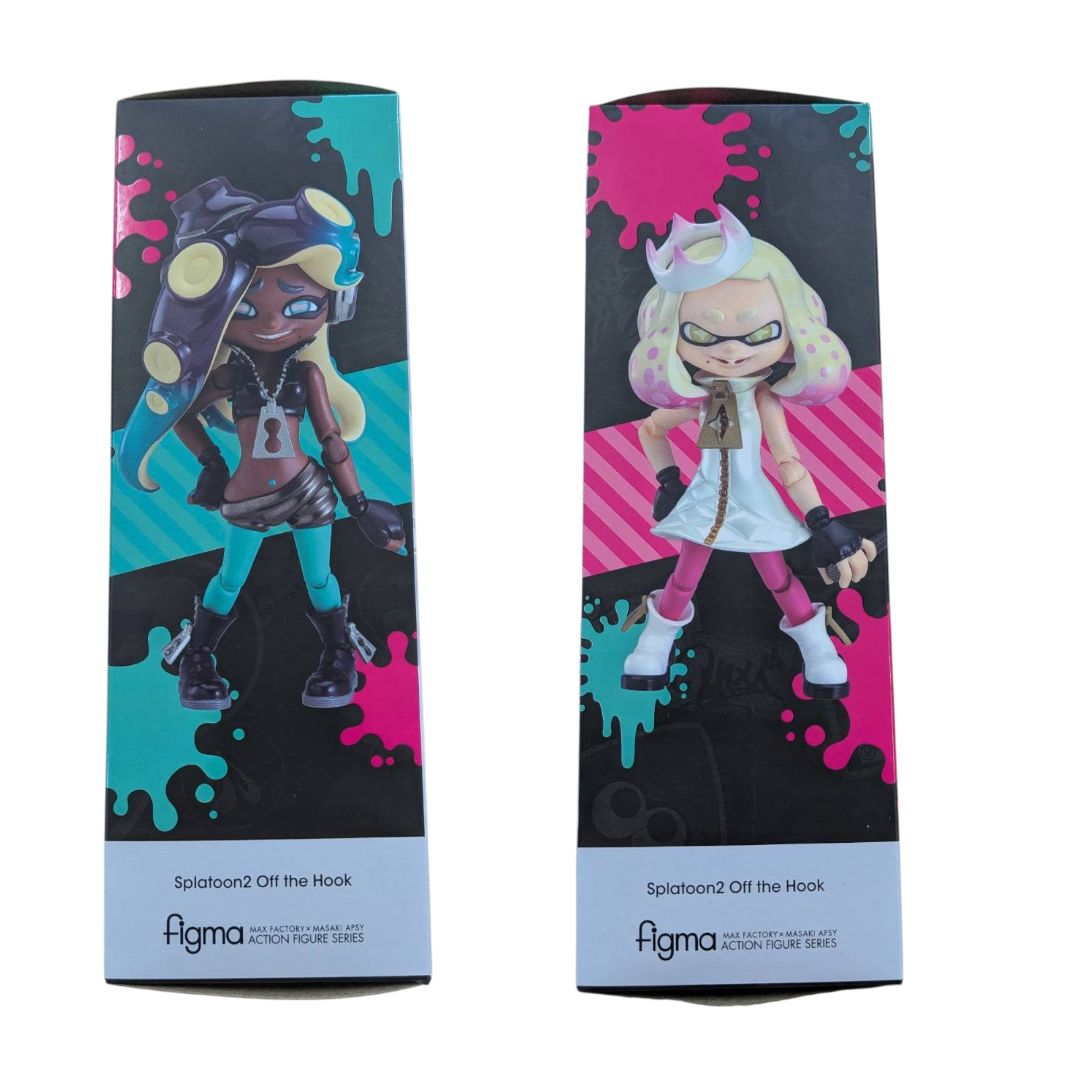 新品未開封】 figma Splatoon2 テンタクルズ オフ・ザ・フック 507