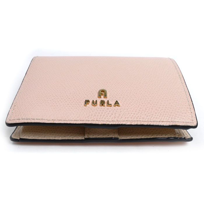 Furla フルラ カメリア S コンパクトウォレット 二つ折り財布 ピンク