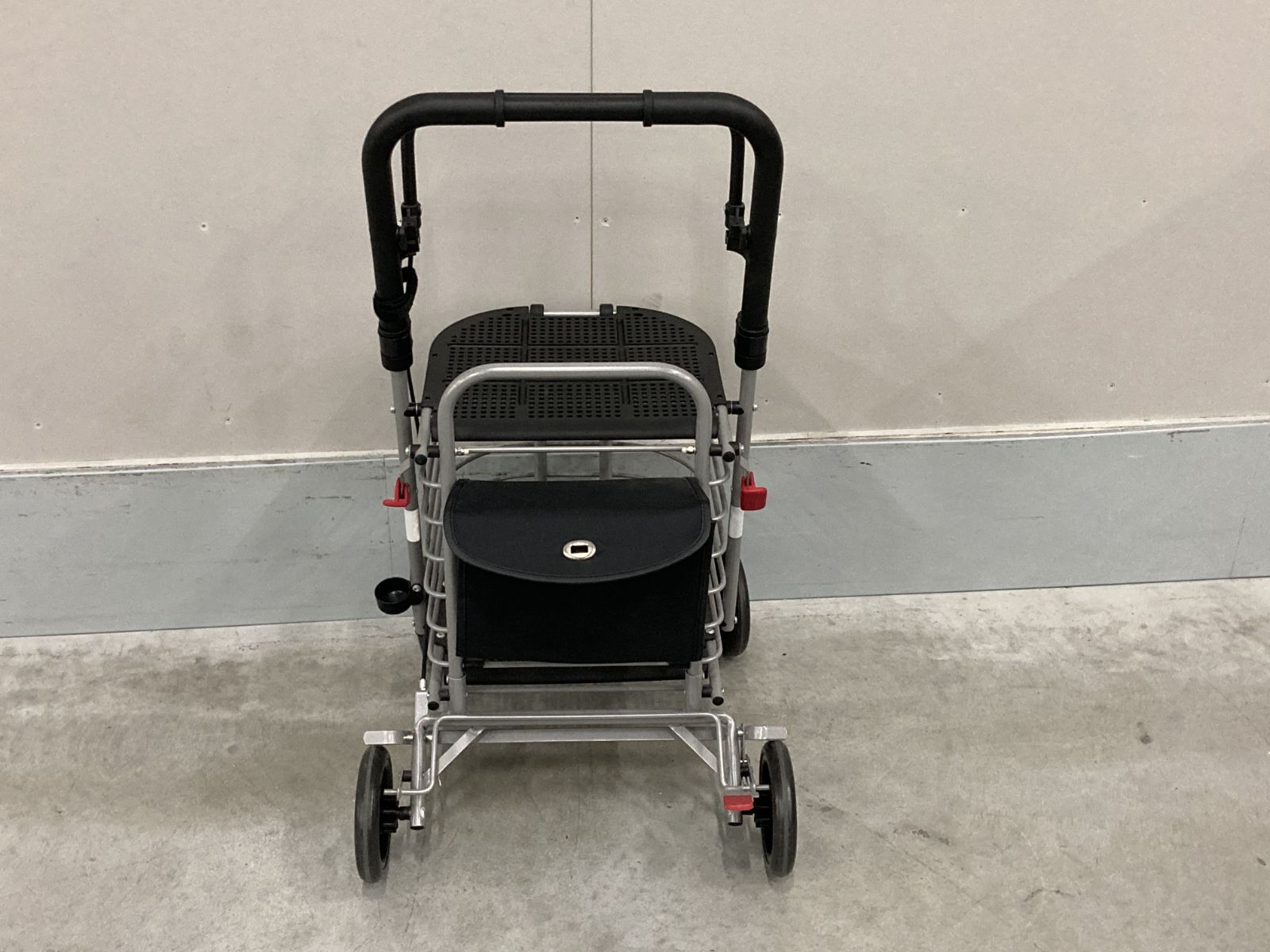 島製作所 シルバーカー ハーモニーAL 折りたたみ 座面付き 歩行カート