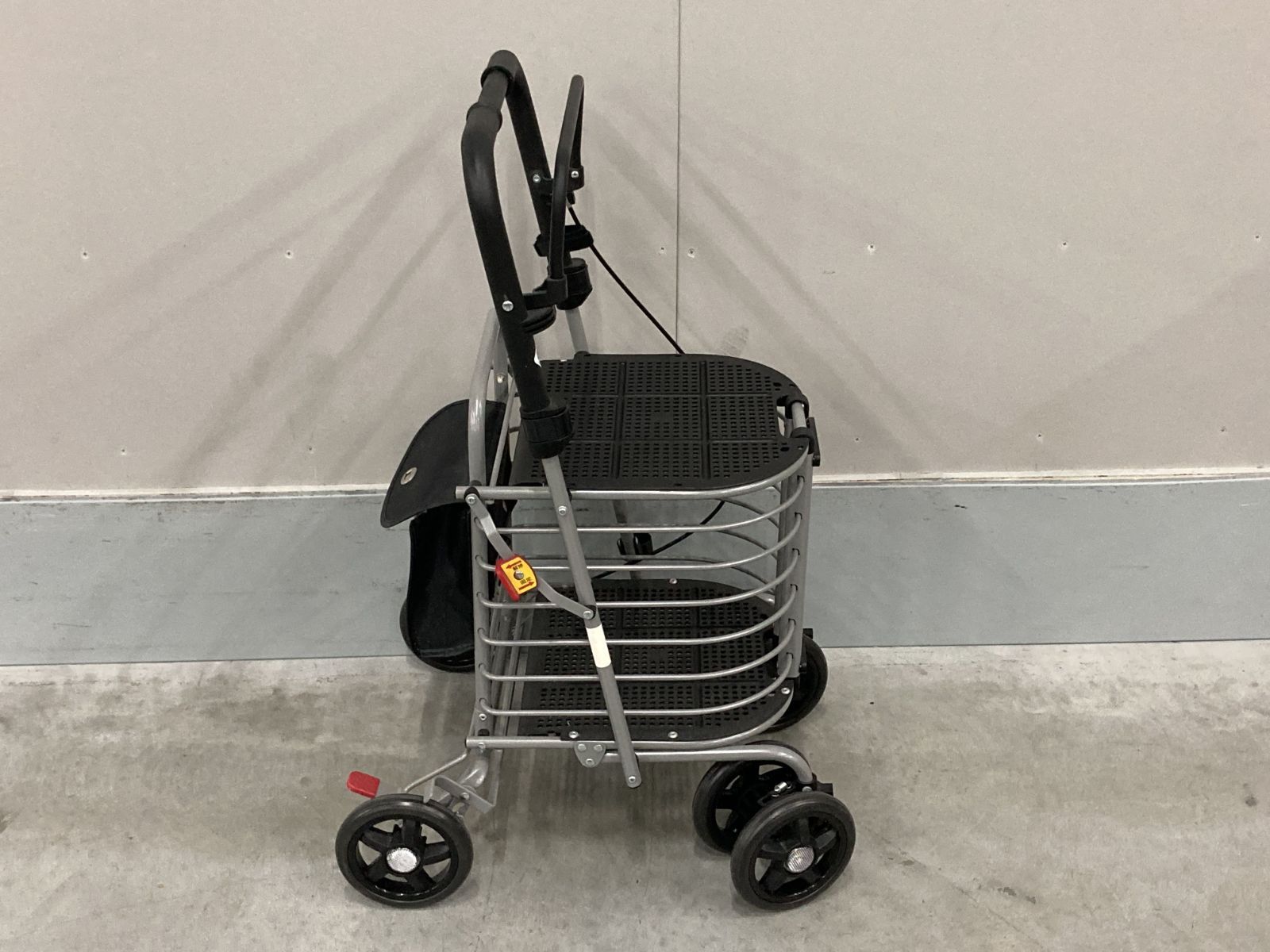 島製作所 シルバーカー ハーモニーAL 折りたたみ 座面付き 歩行カート