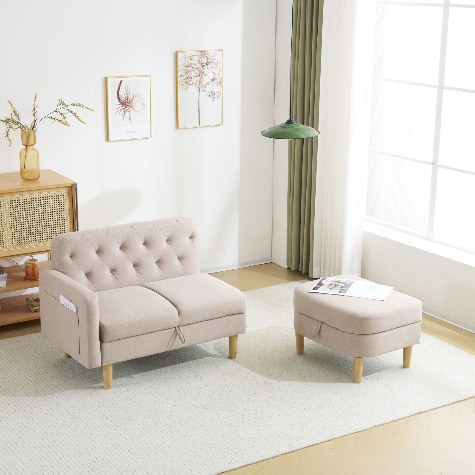 ローソファ コーナーソファー