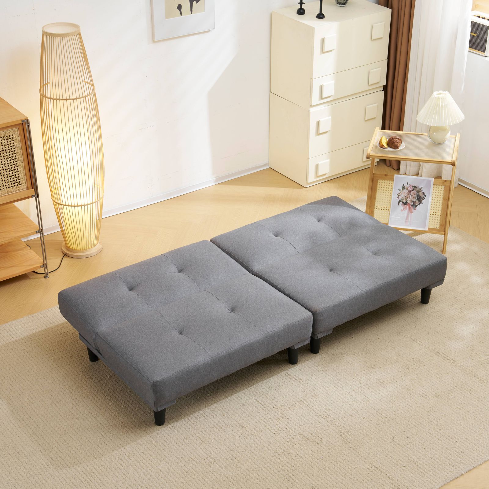 二人掛け リクライニングソファ