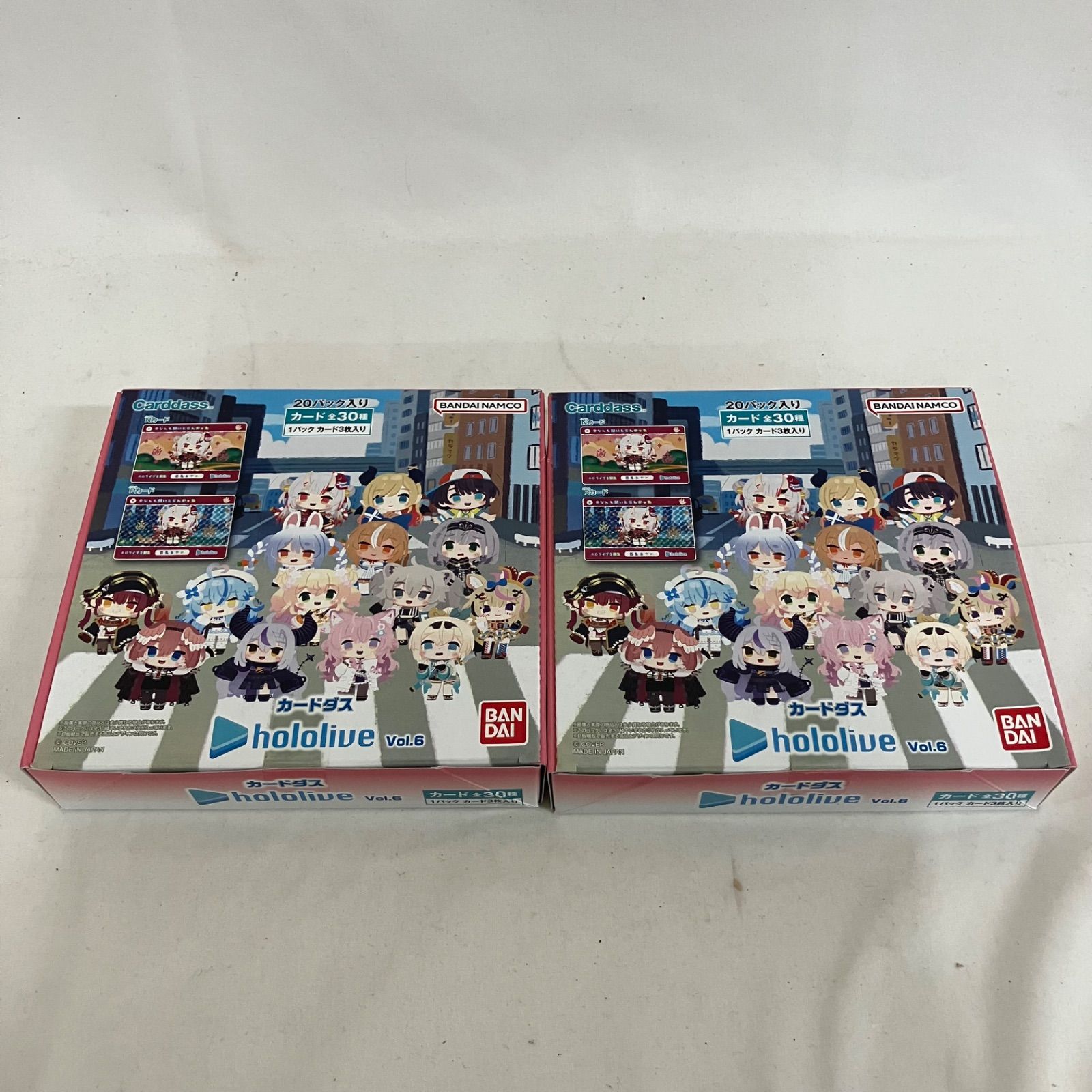 未開封 カードダス hololive vol.6 ホロライブ BOX 2BOXセット YM2004