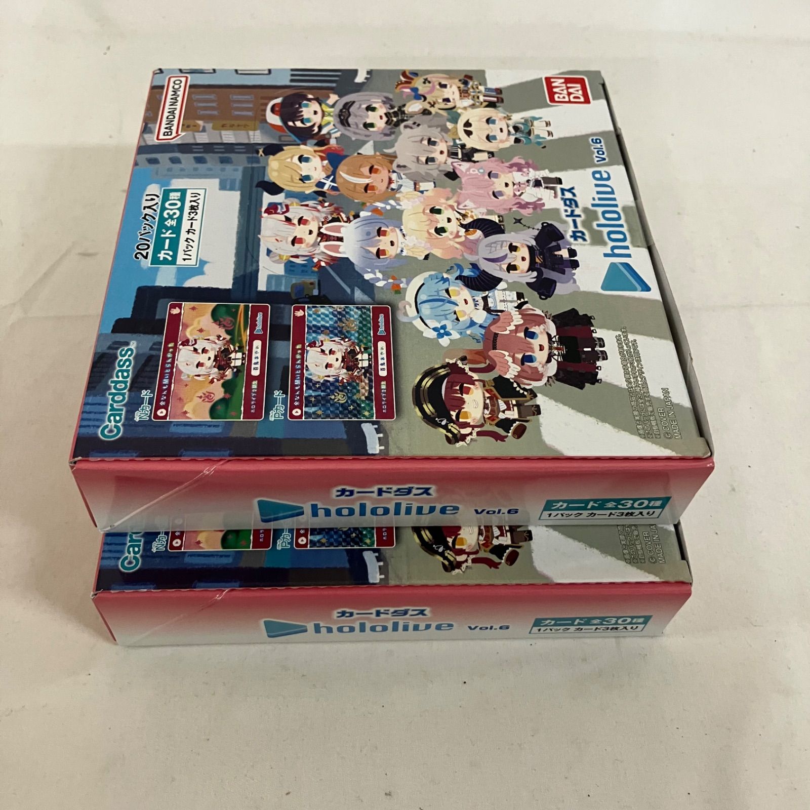 未開封 カードダス hololive vol.6 ホロライブ BOX 2BOXセット YM2004