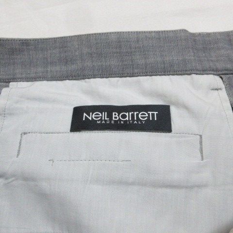 ニールバレット Neil Barrett パンツ スラックス 46 M相当 グレー /X