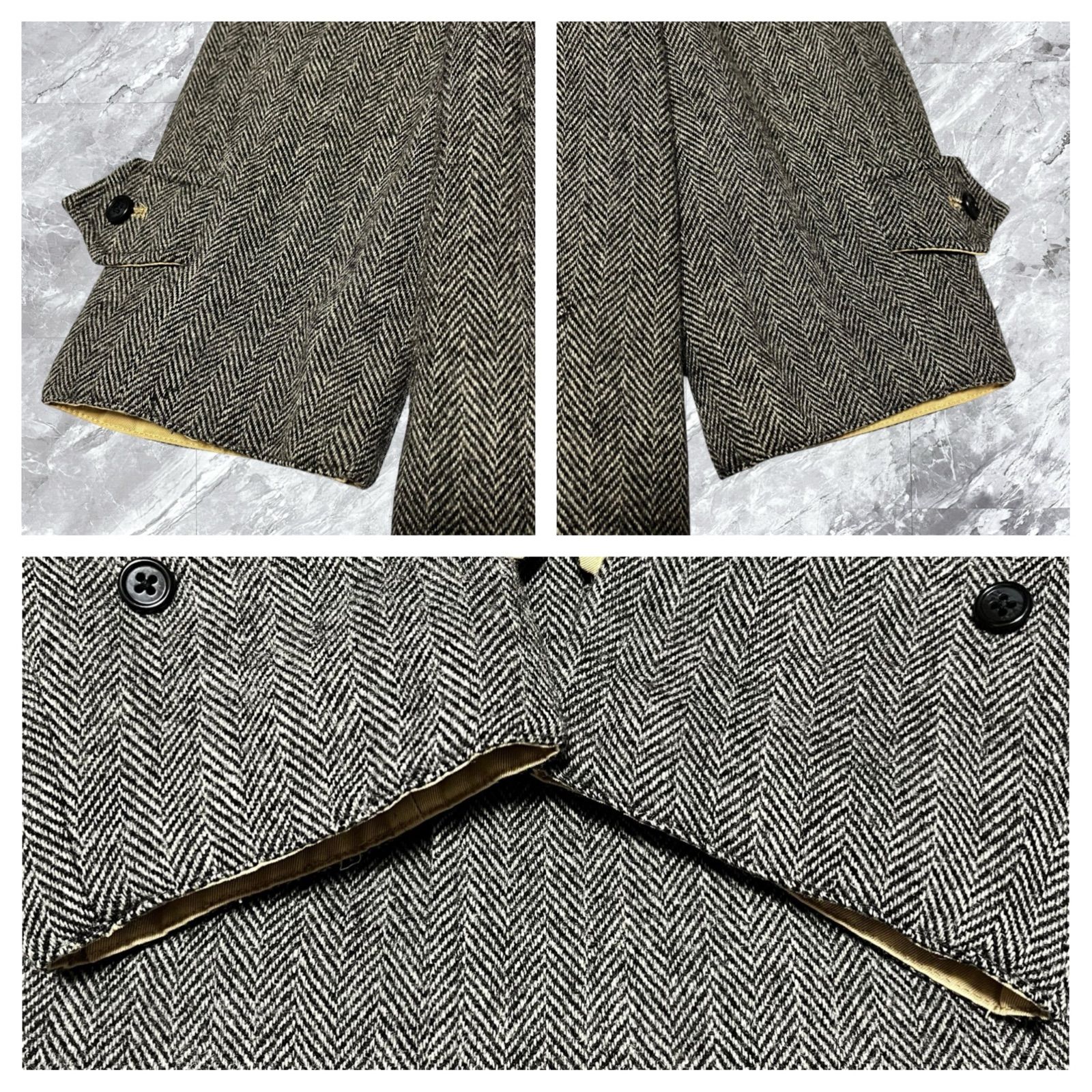 J.PRESS ジェイプレス ステンカラーコート ロングコート リバーシブル