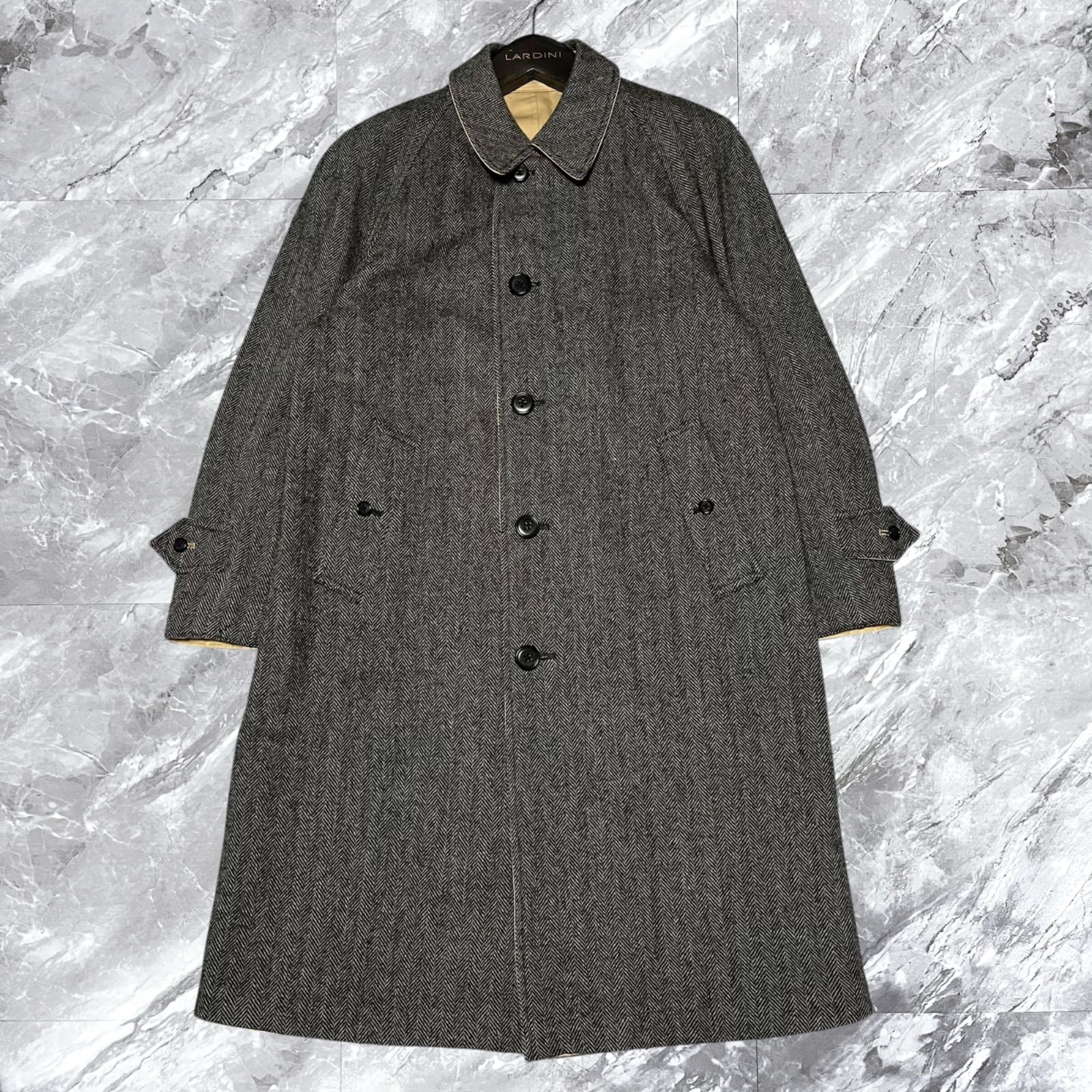 J.PRESS ジェイプレス ステンカラーコート ロングコート リバーシブル