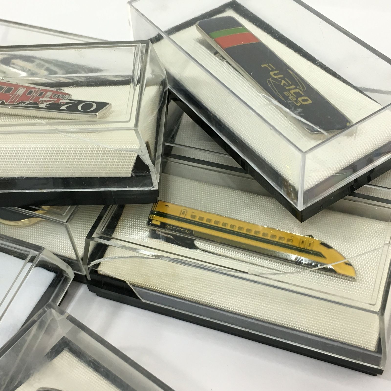 鉄道デザイン ネクタイピン 56個セット 名鉄 名古屋鉄道 日本車輌 JR