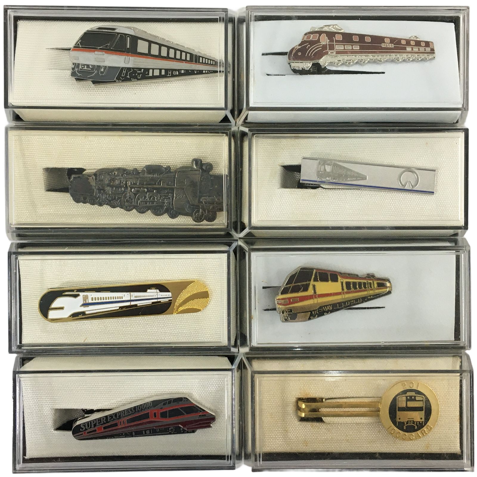 鉄道デザイン ネクタイピン 56個セット 名鉄 名古屋鉄道 日本車輌 JR