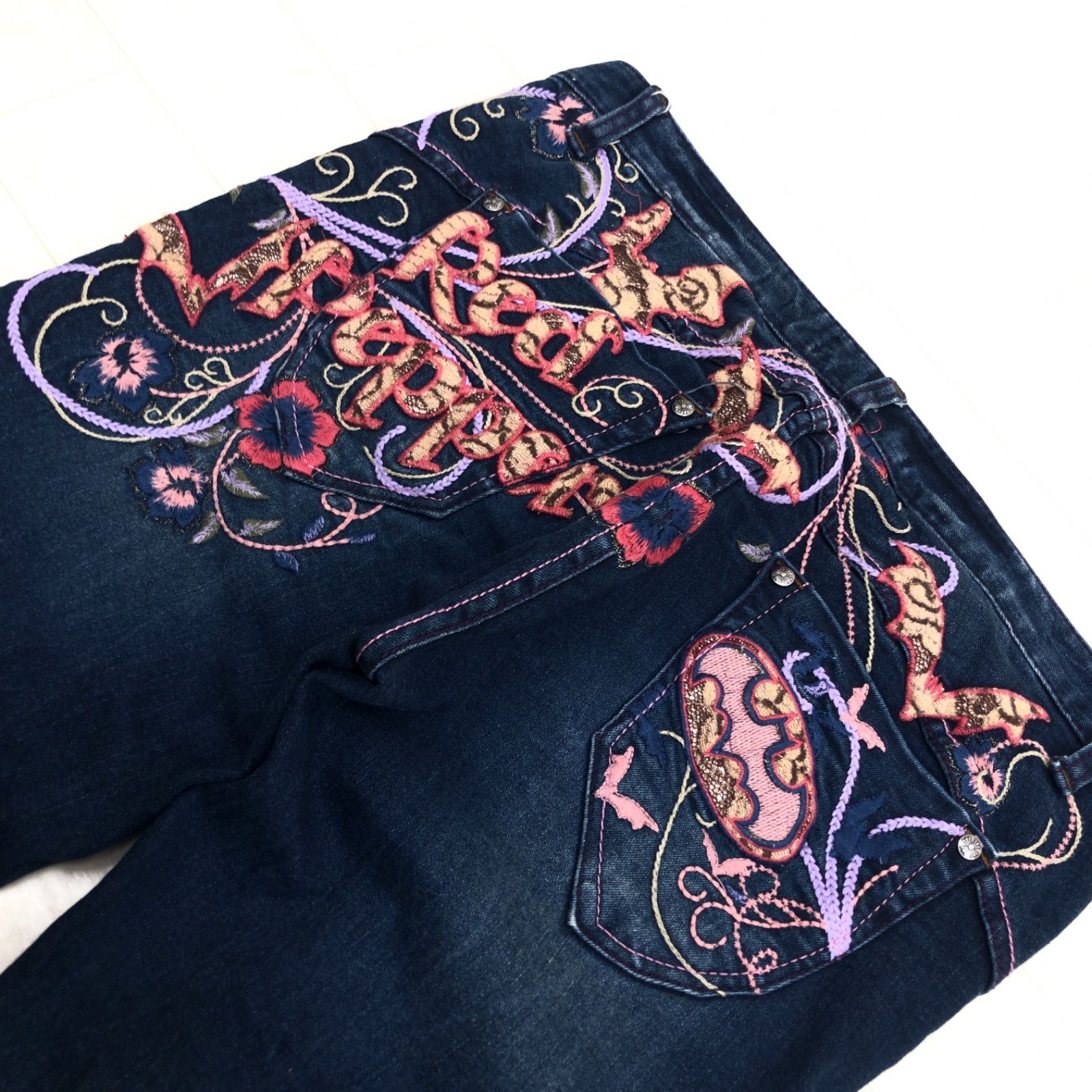 美品 RED PEPPER×BATMAN レッドペッパー バットマン USED加工 コラボ