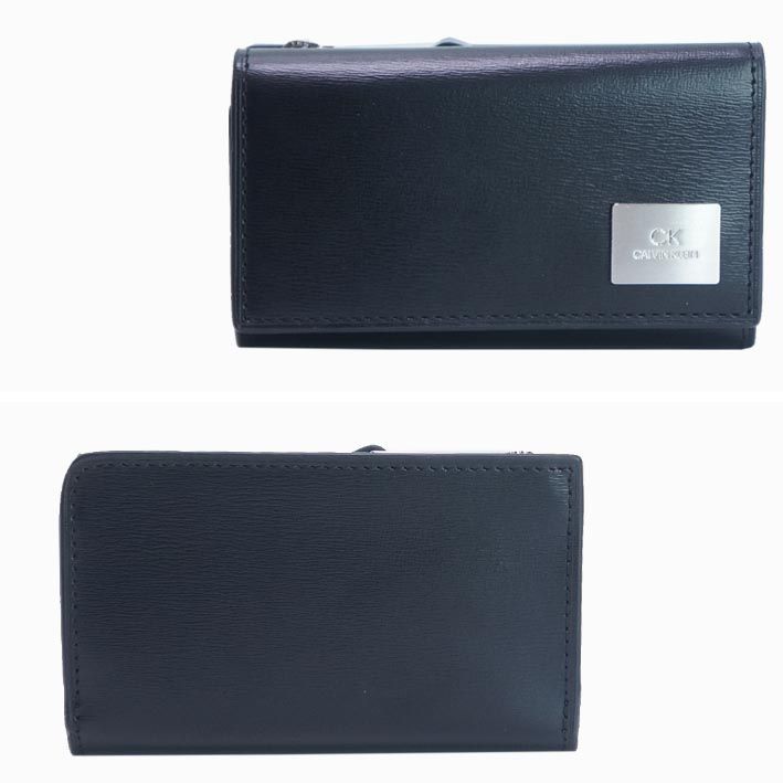 箱なし CKカルバンクライン CK CALVIN KLEIN 牛革 キーケース レジン2