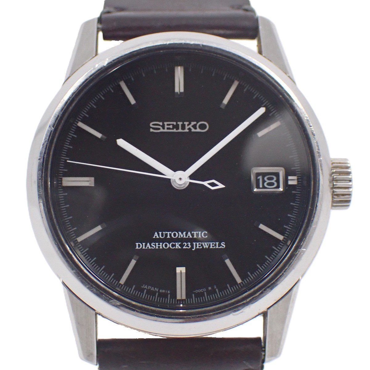 SEIKO セイコー Automatic 6R15-00C0 23石 稼働品 デイト 自動巻き