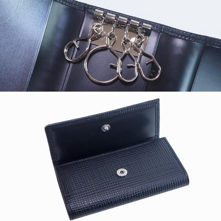 サンプル品 CKカルバンクライン CK CALVIN KLEIN 牛革 キーケース