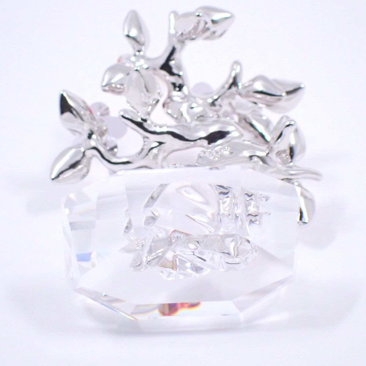 【値下】スワロフスキー　Swarovski 盆栽 置物 SWAROVSKI スワロフスキー 盆栽 置物 スワロフスキークリスタル【い