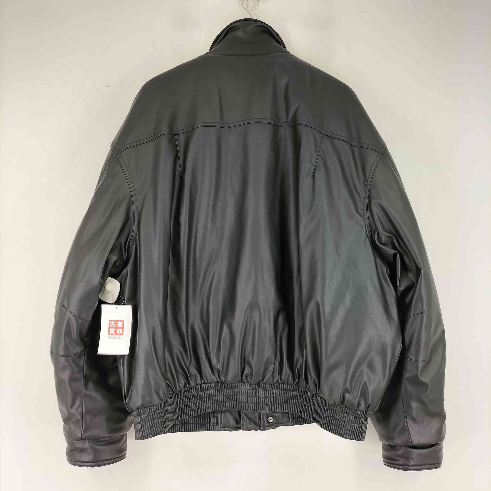 ザラ ZARA フェイクレザーパフジャケット メンズ import：XL - メルカリ