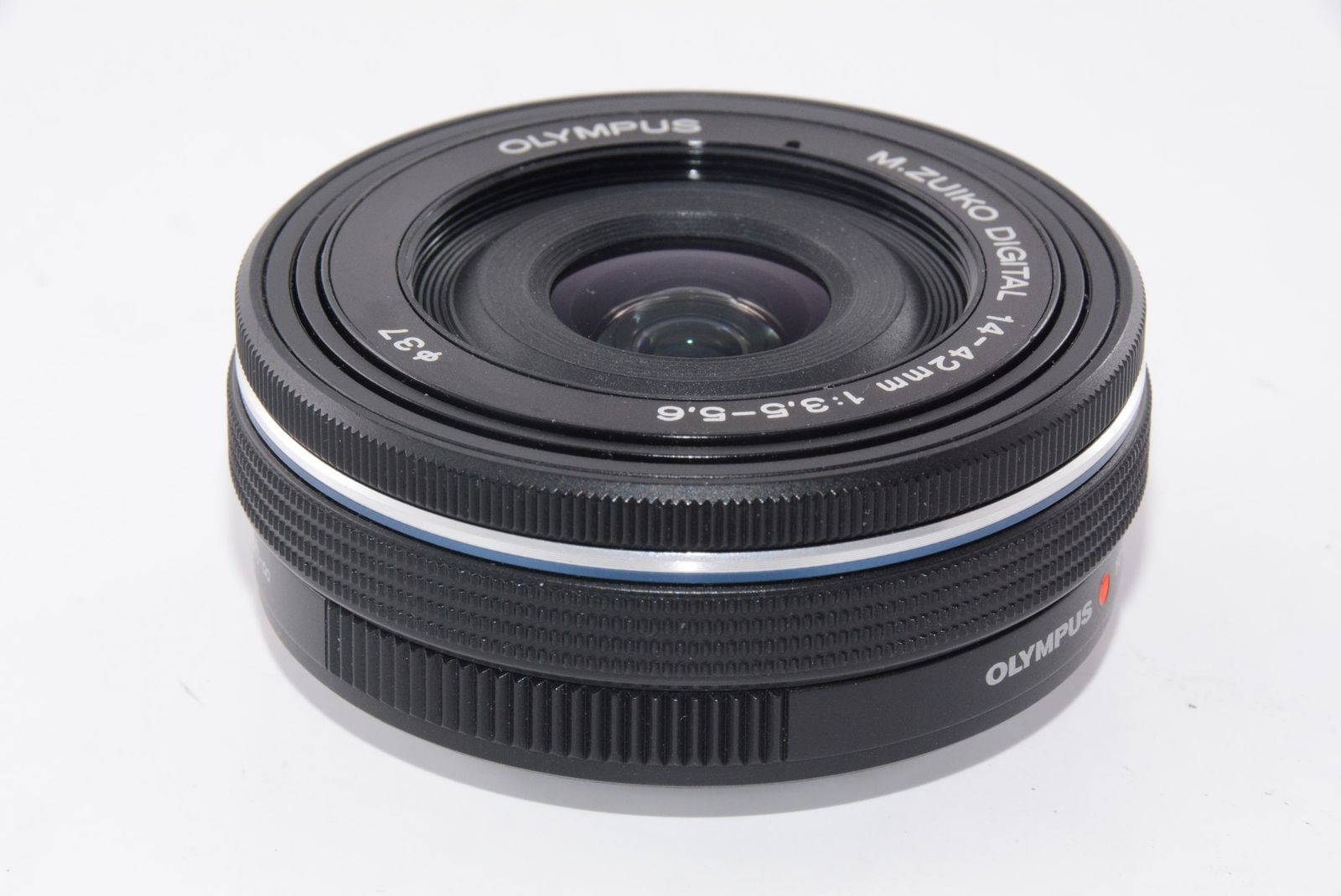 外観特上級】OLYMPUS 電動式パンケーキズームレンズ M.ZUIKO DIGITAL