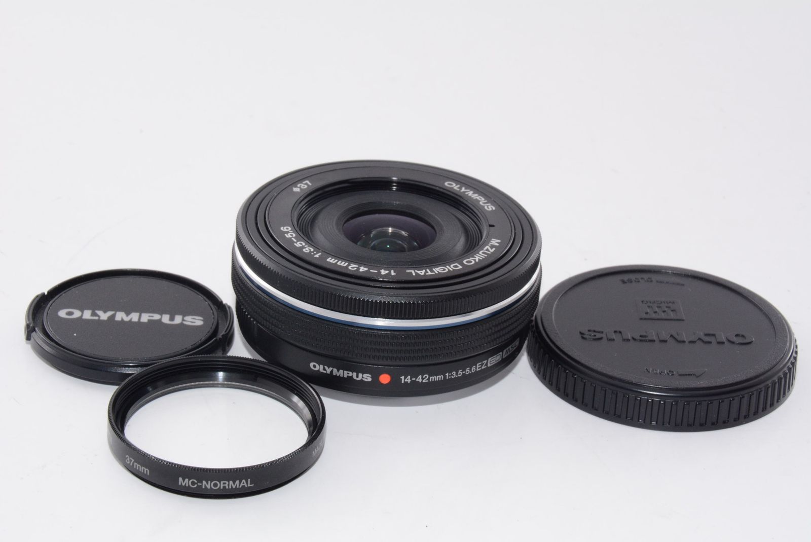 外観特上級】OLYMPUS 電動式パンケーキズームレンズ M.ZUIKO DIGITAL