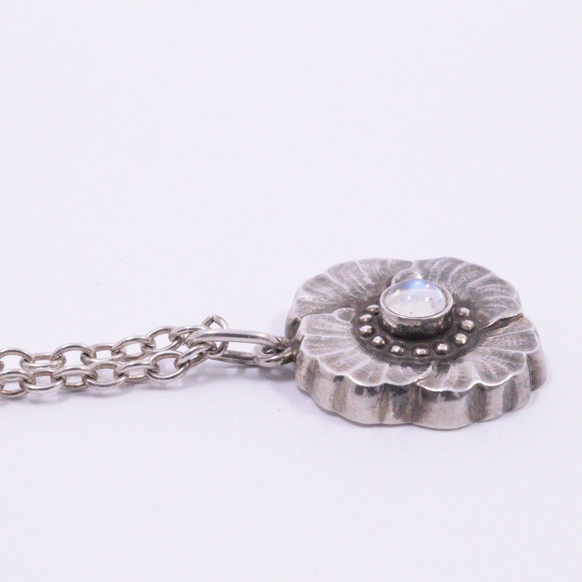 GEORG JENSEN ジョージジェンセン フラワーモチーフ ネックレス 