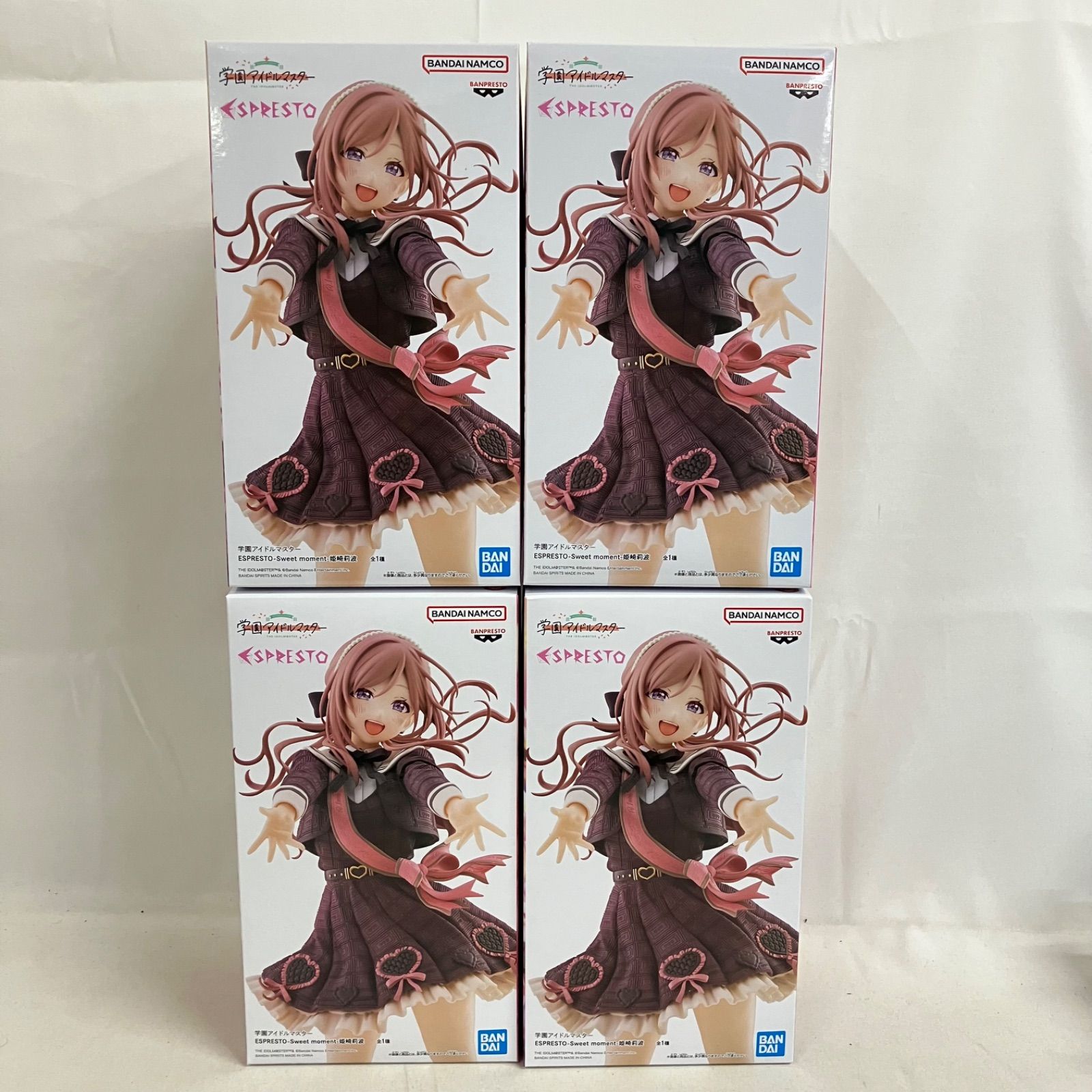 未開封 学園アイドルマスターESPRESTO 姫崎莉波 フィギュア 4個セット