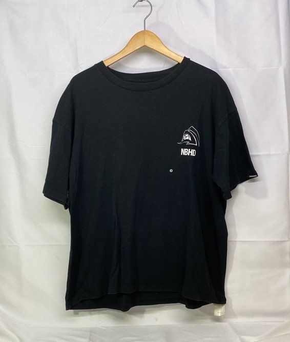 NEIGHBORHOOD ネイバーフッド スカル プリント Tシャツ 221LB13N-ST02S サイズ：L カラー：ブラック