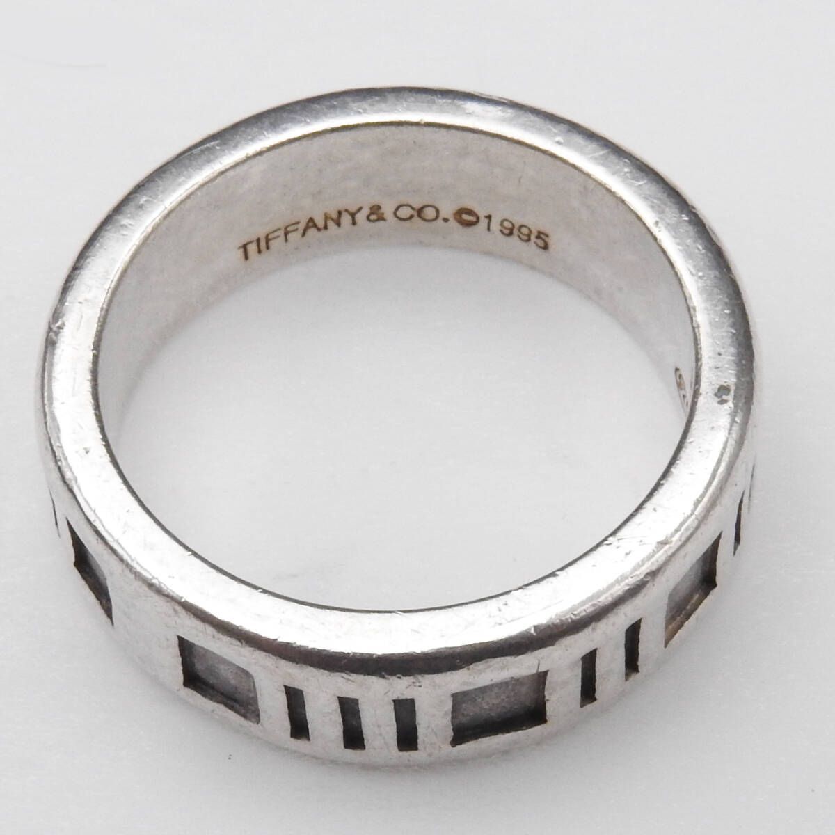 TIFFANY&CO. ティファニー アトラス シルバーリング SV925 17号 - メルカリ