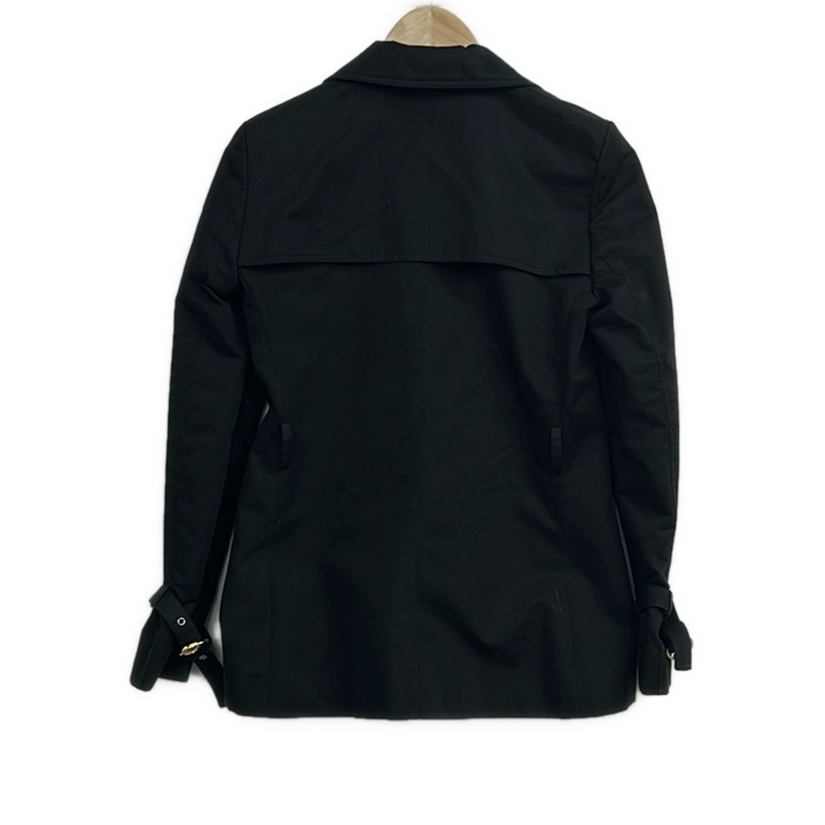 GUCCI(グッチ) トレンチコート サイズ40 M レディース - 163453 黒